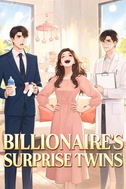 Billionaire's Surprise Twins, cover art.